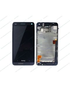 HTC One M7 Replacement  LCD Digitizer Screen Assembly with Frame - Black