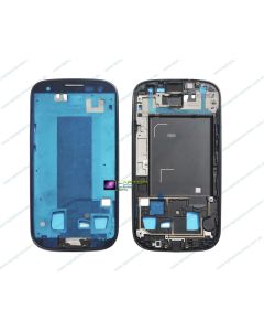 Samsung Galaxy S3 i9305 Replacement Middle Housing Chassis Frame Silver Bezel - White