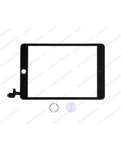 Apple Ipad Mini 3 Touch Screen With Home Button IC Module Assembly Black High Quality - AU Stock