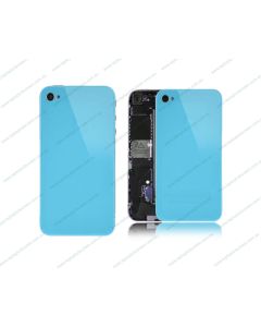 Apple iPhone 4S Replacement LCD Screen with Rear Case / Back Glass Cover - Light Blue