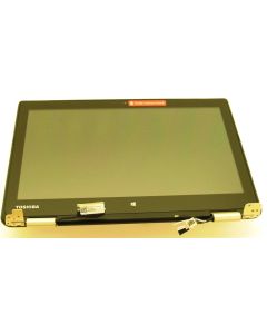 Toshiba Satellite L10W (PSKVUA-001001) Replacement Laptop DISPLAY ASSEMBLY WITH LCD TOUCH BEZEL, COVER, CAMERA, HINGES, ANTENNAS H000073420 NEW