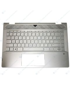 HP Pavilion X360 14M-CD 14-CD Replacement Laptop Upper Case / Palmrest with US Backlit Keyboard L22408-001