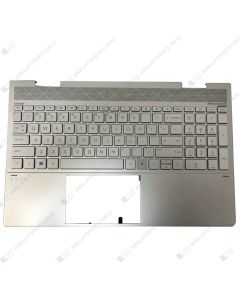 HP ENVY 15-ED0000 X360 3F613UAR Replacement Laptop NSV Upper Case / Palmrest and US Keyboard with Backlit L93227-001