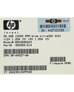 HP 36.4 GB SCSI Hard Disk Drive HDD P4461-63001 NEW