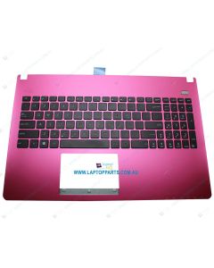Asus X501A F501A X501U X501 Replacement Laptop Hot Pink Upper Case / Palmrest with Black US Keyboard MP-11N63U4-920W