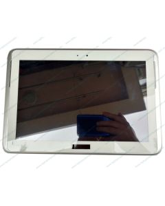 Samsung GALAXY NOTE 10.1 GT-N8000 N8001 N8005 N8010 Replacement LCD Screen with Touch Glass Digitizer and Frame / Bezel (WHITE)