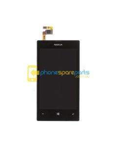Nokia Lumia 520 LCD and Touch Screen Assembly with Frame Black - AU Stock