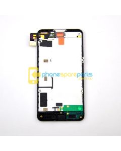 Nokia Lumia 630 LCD and Touch Screen Assembly with Frame Black - AU Stock