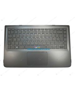 HP Pavilion 13-S100 x360 W9F63UAR Replacement Laptop Palmrest / Upper Case with Keyboard and Touchpad 809829-001