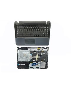 Samsung QX411 QX412 NP-QX412 NP-QX411 Replacement Laptop Top Case with Touchpad and Keyboard BA75-02746B BA59-02853A NEW