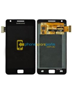 Samsung Galaxy S2 i9100 screen display assembly Black without frame