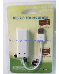 USB 2.0 Ethernet Adapter Windows 7 and Mac Compatible