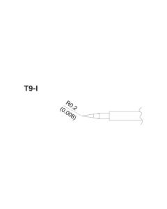 Tiny Pointed Hot Tweezer Tips Hakko T9-I fits FM-2023 Micro Soldering Tweezers