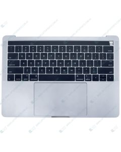 Apple Macbook Pro 13 A1706 Replacement Laptop SILVER Upper Case / Palmrest with US Keyboard, Touchpad and Battery