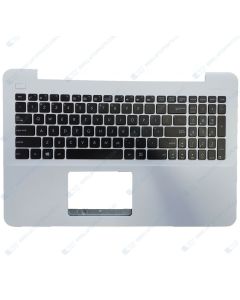 Asus F555U F555UA F555YI F555QG F555UB F555UF Replacement Laptop White Upper Case / Palmrest with US Keyboard No Touchpad