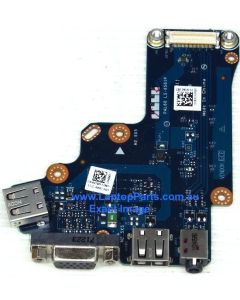 Dell Latitude E6520 Replacement Laptop VGA USB Audio I/O Circuit Board LS-6561P V7001 GENUINE NEW