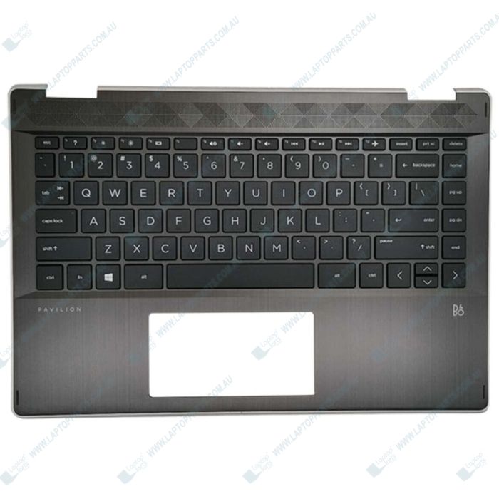 HP Pavilion X360 14DH Replacement Laptop Upper Case / Palmrest with